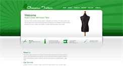 Desktop Screenshot of gassanetailors.com